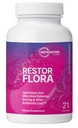 Microbiome Labs RestorFlora - Miesten & naisten Probiootit Ruoansulatusterveys & Gut Nollata - Spore Based Saccharomyces Boulardii Probiootit auttaa palauttamaan Microbial Balance (21 kapselia)