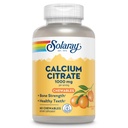 Solaray kalsiumsitraatti 1000 mg, luonnollinen Orange Flavor kelated kalsium täydentää luun vahvuus, hampaat, hermo, lihasten ja sydämen toiminnan tuki, 60 päivän takuu, 15 tarjoilua, 60 purutablettia