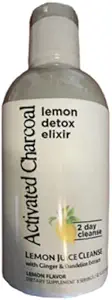 Aktiivihiili sitruuna Detox Elixir - 32OZ sitruunan maku