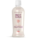 ProT Gold Liquid Collagen Protein Shot, 17g Clear Protein Nano-Hydrolysed Grass Fed Collagen, 2g Arginine for Haavan tuki, Gluteeniton, sokeriton, 0g Karbs, Non GMO, Berry, 30 fl oz pullo