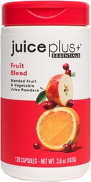 JuicePlus+ Fruit Blend: Plant-Based koko ravintolisä omena, persikka, karpalo, & enemmän! - Vegaani, gluteeniton, ei-muuntogeenisiä, Kosher - pakattu kasviperäisiä vitamiineja - 1 pullo (60 tarjoilua)