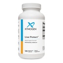 XYMOGEN Liver Protect - Tuet Maksan terveys + Glutationi Tuotanto - Maito Thistle Extract, ALA Alfa-lipoiinihappo, N-asetyyli-L-kysteiini, Selenium L-selenometioniini (120 kapselia)