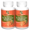 Sea Buckwonders Sea Buckthorn Seed Oil, valmistettu Luomumeren Buckthorn, 60 Count Softgels (Pack of 2)