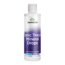 Swanson Concentrace Trace Mineral Drops 8oz-Complete Mineral Complex for Energy, Hydration, & Electrolyte Balance Over 72 High Absorption Ionic Minerals Kuten Magnesium, Kalium, Kalsium (2 pakkaus)