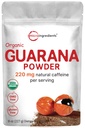 Micro Ingredients Organic Guarana Powder 1000mg Per Serv, 8 Ounces ... 220mg Natural Coffeine Energizer, Brasilian yrttiuute, raaka, irtotavarana Superfood, kahvin korvike, kasvisystävällinen, & ei-GMO