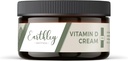 Earthley Wellness D-vitamiini Cream, luonnollinen Uutinen D-vitamiinia vitamiineja, D, & K2, Heart Health, ihon terveys, ja Raskaus, Turska Maksa öljypohja (4 oz, D-vitamiinia)