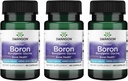 Swanson Boron Albion - Boroganic Glysiini täydentää tukee yhteinen terveys ja luun terveys - korkea imeytyminen Formula Saattaa tukea kokonaistasapaino - (60 kapselia, 6 mg Each) (3 pakkaus)