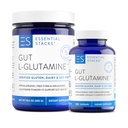 Essential Stacks L-glutamine Home & Away Bundle - L Glutamiinijauhe & kapselit