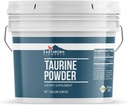 Maassa syntyneet Elements Taurine Powder 1 Gallon Bucket, Ravintolisä, Ei lisäaineita