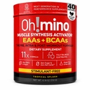 Oh!mino Essential Amino Acids Supplement. Trooppinen roiskeita, Stimulanttivapaata jauhetta. Kaikki 9 EAA, BCAAs ja Täydellinen Amino harjoituksia, Amino energia, ja rakentaa lihasten, ja palata nopeammin.