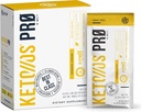 Pruvit Keto//OS Pro Banana Cream + MCT Ketones - Keto//OS Pro Supplement for Energy Boost, Better Digestion ja auttaa torjumaan ikääntymisprosessia - 20 Packets