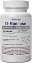 Superior Labs D- Mannose 500 mg, puhdas ei- GMO- optimaalinen imeytyminen Prebiootti, virtsatie, virtsarakon ja munuaisten UTI- tuki, digestiivinen ja maksan terveysapu, IC Relief for Women & Men, 120 Veg Caps