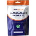 Vitamatic Lactobacillus Salivarius Probioottijauhe - Ruoansulatuskanavan tuki - 100 Gram (3. 5 OZ) - 100 tarjoilua