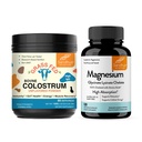 Sandhu's Naudan kolostrumjauhe & Magnesium Glycinate Lysinate kapselit ...