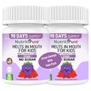 Lapset Pururauta Supplement, Ferronyl® Carbonyl Iron 9 mg, C-vitamiini 30 mg, Grape Flavor, 90 tablettia (2 pulloa)