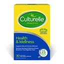 Culturelle Health & Wellness Päivittäinen probiootti naisille ja miehille - 30 Count - 15 miljardia PMY & A Proven-Effect Probiootti kanta Tuki Immuunijärjestelmä - Gluteeniton, soijaton, ei-GMO