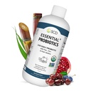 SCD Essential Probiootit naisille, miehille, lapsille ja pikkulapsille, Live Probiootti digestiolle ja immuniteetille, Gut Health Liquid Probiootti Supplement 11 Kantat 16,3 fl oz SCD Probiootit
