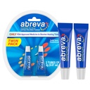Abreva 10 prosenttia Docosanol kylmä ihottuma hoito, hoitaa kuume läpipainopakkaus 2,5 päivää - 0,07 oz putki x 2