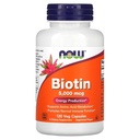 Now Foods Biotin 5 MG Kasvissyöjäkapselit, 120