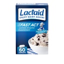 Lactaid Fast Act Laktoosi-intoleranssi Relief Caplets, laktaasi-entsyymi estämään kaasua, turvotusta ja ripulia Laktoosi-herkkyyden, yhden serve täydentää matkustaa ja On-The-Go, 60