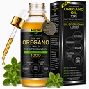 Organic Oregano Oil Drops - 1000 tarjoilua, 12 kuukauden toimitus, Wild Oil of Oregano 9X Carvacrol, Immuuni & Dgestive Support, Ei-GMO, Food Grade Herbal Supplement, Vaihtoehto öljy Oregano Tincture
