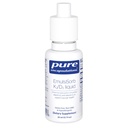 Puhtaat kapselit EmulsioSorb K2/ D3 neste Emulgointi Emulgoitu K2-vitamiini ja D3-vitamiini Verisuoniston terveystuki . 0.7 Fl Oz
