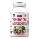 ANDREW LESSMAN Bean ja Vihanneskaasujen Relief 60 kapselia - Natural Enzyme Complex vähentää kaasua, turpoaminen papuja, Crucifing Vihannekset, hedelmät, viljat ja muut elintarvikkeet. Hellä ja tehokas