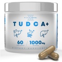 TUDCA+ 1000 mg Bile Salt Supplement for Liver Support, Detoxification, Dgestive Health, and Skin Health - Made in the USA (60 Vegan Capsules)