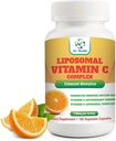 Liposomaalinen C-vitamiini 1200 mg per annos 180 kasviskapselia per pullo Korkea Imeytyminen C-vitamiini pilleri täydentää Fat Liukoinen C Tehokas antioksidantti kanssa immuunijärjestelmän tuki valmistettu USA