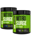 Jacked Factory NITROSURGE Pre harjoitus täydentää energiaa, pikainen vahvuus voitot, selkeä Focus, & Intense pumput (sininen vadelma, 30 tarjoilua & Arctic White, 30 palvelinta)