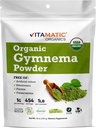 Vitamatic Certified USDA Organic Gymnema Leaf Powder ... 1 punta (16 Ounces)