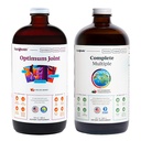 LIQUIDHEALTH Optimum Joint Glukosamiini Chondroitin täydentää & Complete useita päivittäin Multivitamiini Bundle miesten ja naisten - Immuno tuki, luun yhteinen terveys, koko elintarvikkeet - USA Made, Vegan, ei-GMO