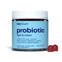 Hänen oma Probiootti & Prebiootti Gummy, Tukee Ruoansulatusta, Edistää tervettä Gut, Tukee Immuniteettia, 5 miljardia PMY, Gluteenittomia ja soijattomia, Vegan, 60 Gummies, 30 Tarjoiluja (Pakki 1)