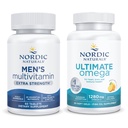 Nordic Naturals Starter Pack - Miesten monivitamiini Extra vahvuus, Ultimate Omega