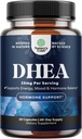 DHEA täydentää naisten ja miesten - Pure DHEA 25mg Hormonitasapaino, parantaa mielialan vakaus, aivojen toiminta, immuunijärjestelmä, energia ja hedelmällisyys - Dehydroepiandrosteroni kapselit aikuisille - 60 Ct