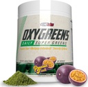 EHP Labs OxyGreens Super Greens Powder - Spirulina & Chlorella Superfood, Green Juice Powder & Greens Lisäravinteet prebioottikuitua, antioksidantteja ja immuniteetin tuki, 30 tarjoilua (passionhedelmät)