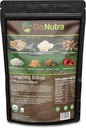 Go Nutra - Organic 7 Sienten lisäravinteet, Longevity Mushroom Powder with Lion