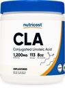 Nutricost CLA (Konjugated Linoleic Acid) 8oz (227 g) Jauhe - Gluteeniton, GMO:ton CLA-lisä