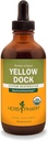 Herb Pharm Yellow Dock Liquid Extract Ruoansulatusjärjestelmän tukea - 4 Ounce