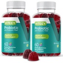 VITEEY Probiootti Gummies with Prebiootit ... Gut Health Lisäravinteet digestiiviseen terveyteen... 2 miljardia PMY: a.