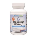 Ihmelaboratoriot Berberiini HCL 1500 mg + kaneli, kromi, & Bioperine Huolto glukoosille, sydän- ja immuunijärjestelmä Terveys Gluteenittomat ja GMO: t - 60 kapselia