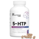 5- HTP - 200 mg 5HTP täydennysosa (5-hydroksitryptofaani) tukemaan Mood Plus Sleep*, Stressi Relief*, 60 kapselia - 30 päivän toimitus, valmistettu Yhdysvalloissa
