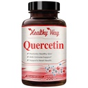 Korkea vahvuus Quercetin 500 mg kapselit - kerran päivässä Tehokas antioksidantti Quercetin täydentää sydämen ikääntyminen ihon aivot ja immuuni tuki - vegaaninen Friendly Gluteeniton Made in the USA (200 Servings)
