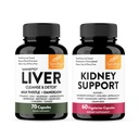 Sandhu's Liver Detox & Munuaisten tuki Combo 