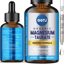 Magnesiumtaurate, magnesiumtaurate nestepudotus, suuri imeytyminen Magnesium Supplement sydän -, lihas - ja hermotoiminta, 2 oz
