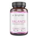 Tohtori Brighten Balance - Hormonitasapaino naisten kanssa Chasteberry ja DIM - tavoitteet Hormonaalinen akne, kauden kysymykset, & PMS - Vegan, ei GMO