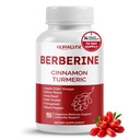 Berberiini 14-in-1 täydentää Ceylon Cinnamon Apple Siideri Viinietikka Turmeric Bitter Melon Holy Basil Milk Thistle Fenugreek Gymnema Banaba - Valmistettu Yhdysvalloissa