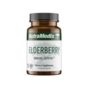 NutraMediax Elderberry Antioxidants Supplement kapselit - Elderberry ote edistää tervettä tulehduksellinen vaste, päivittäinen immuunituki, ja Bowel Health (60 kapselia)