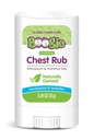 Boogie Chest Rub Stick rauhoittava helpotus, öljytön, USDA Organic, luonnollisesti juotettu, rauhoittava Eukalyptus ja Lavender, 0,49 oz (Pakkaus 1)