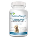 Cardio tuki koirille Plus antioksidantti, L-karnitiini, L-Tauriini, Coenzyme Q10 ja E-vitamiini, edistää terve ja vahva koira sydän, 120 purutablettia